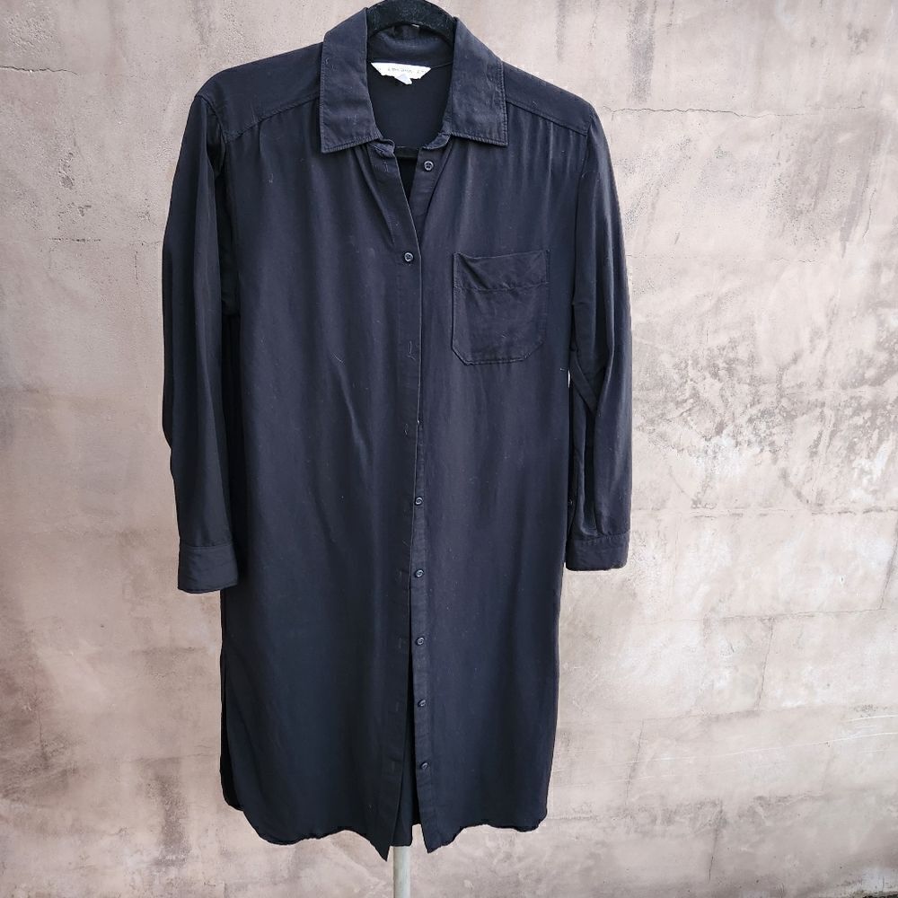 & other stories black shirt dress